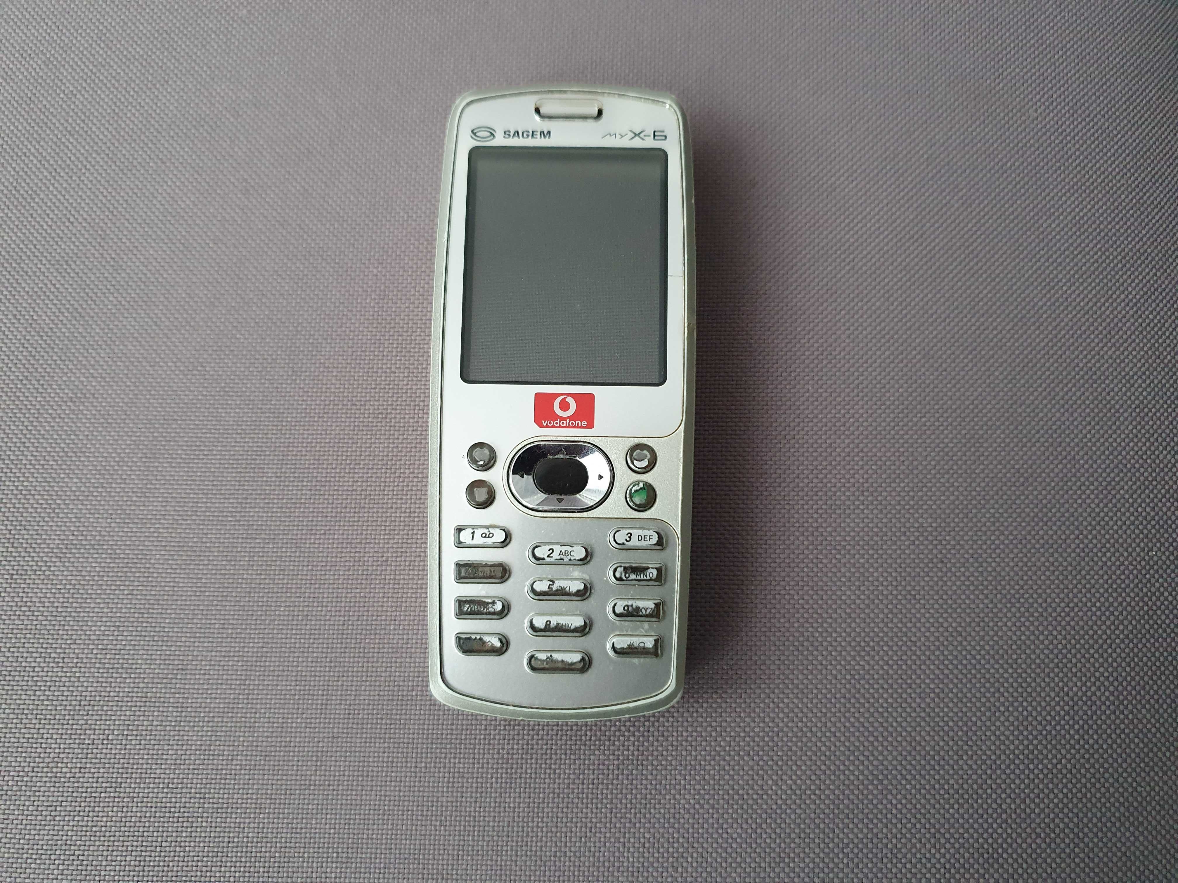 Stary zabytkowy telefon Sagem myx-6