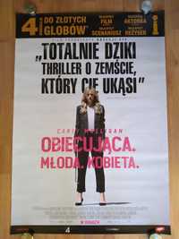 Plakat filmowy OBIECUJĄCA. MŁODA. KOBIETA/Oryginał.