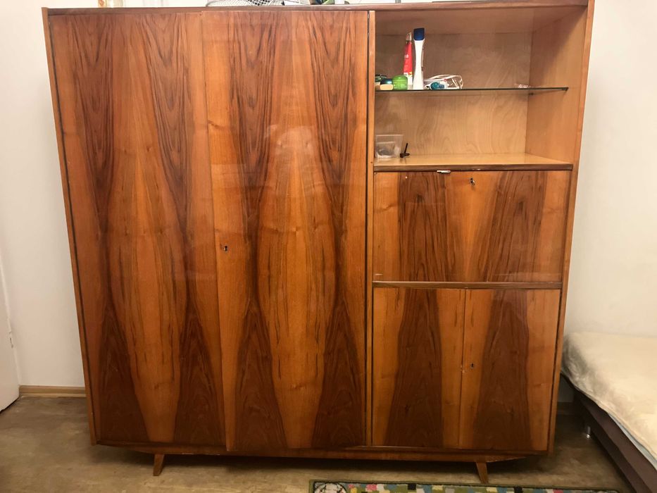 Meble PRL szafa i witryna