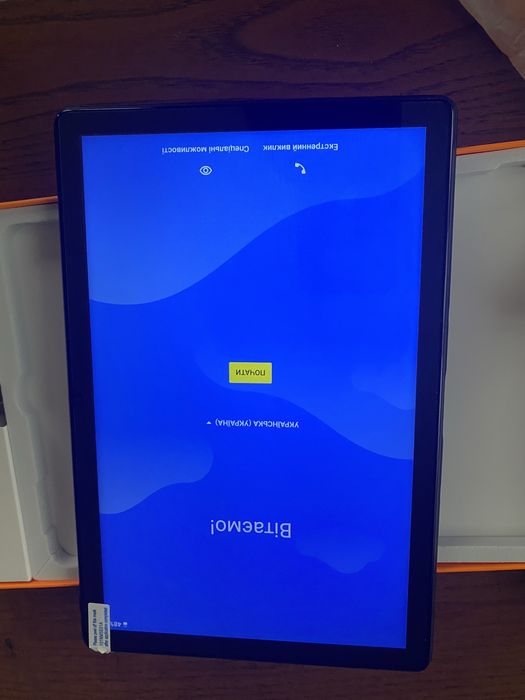 Новий планшет Текласт в коробці