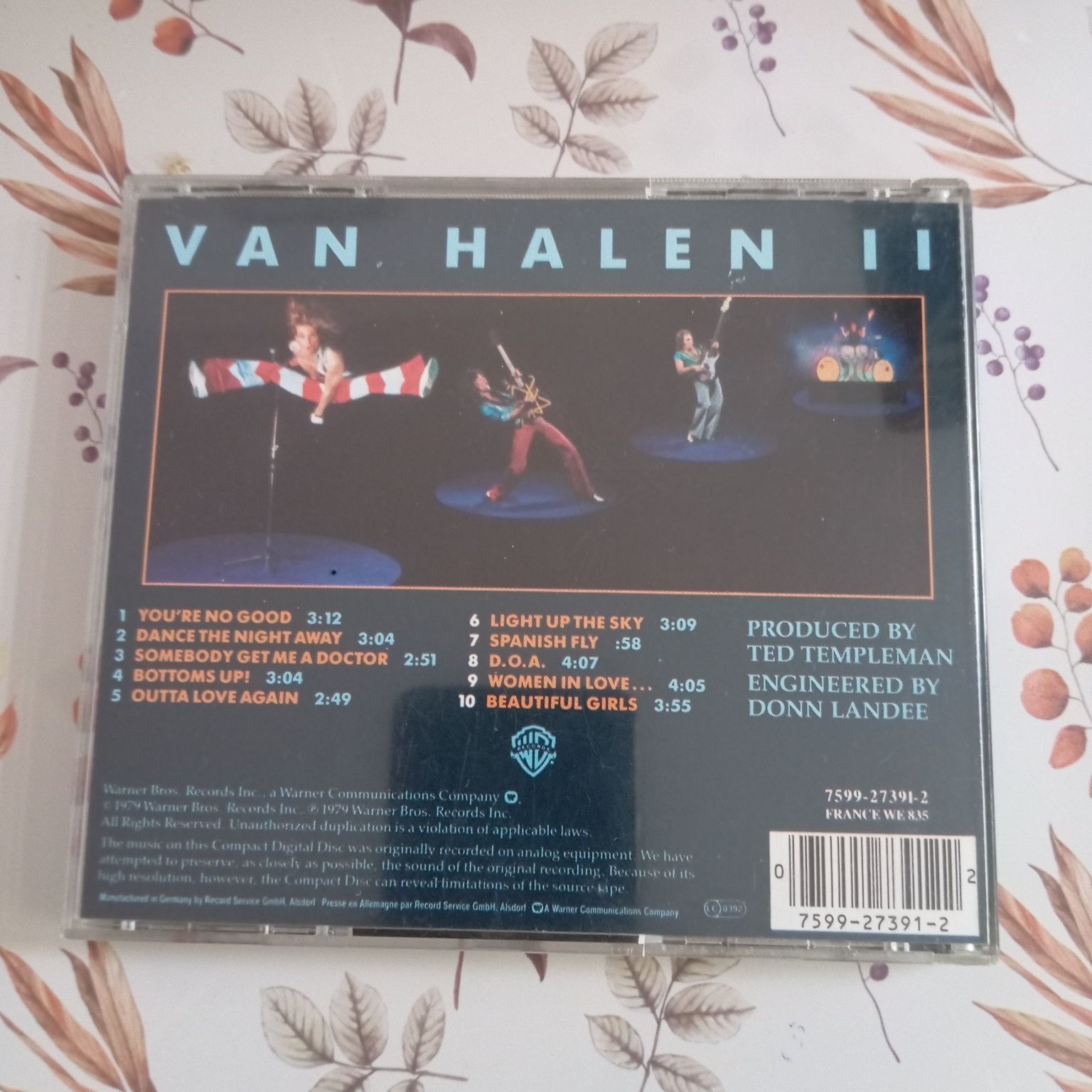 Van Halen II płyta CD, stan jak nowy