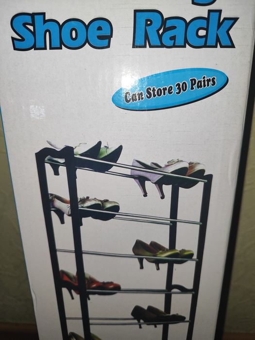 Полочка для взуття 10 полиць  етажерка стелаж этажерка обувная обуви