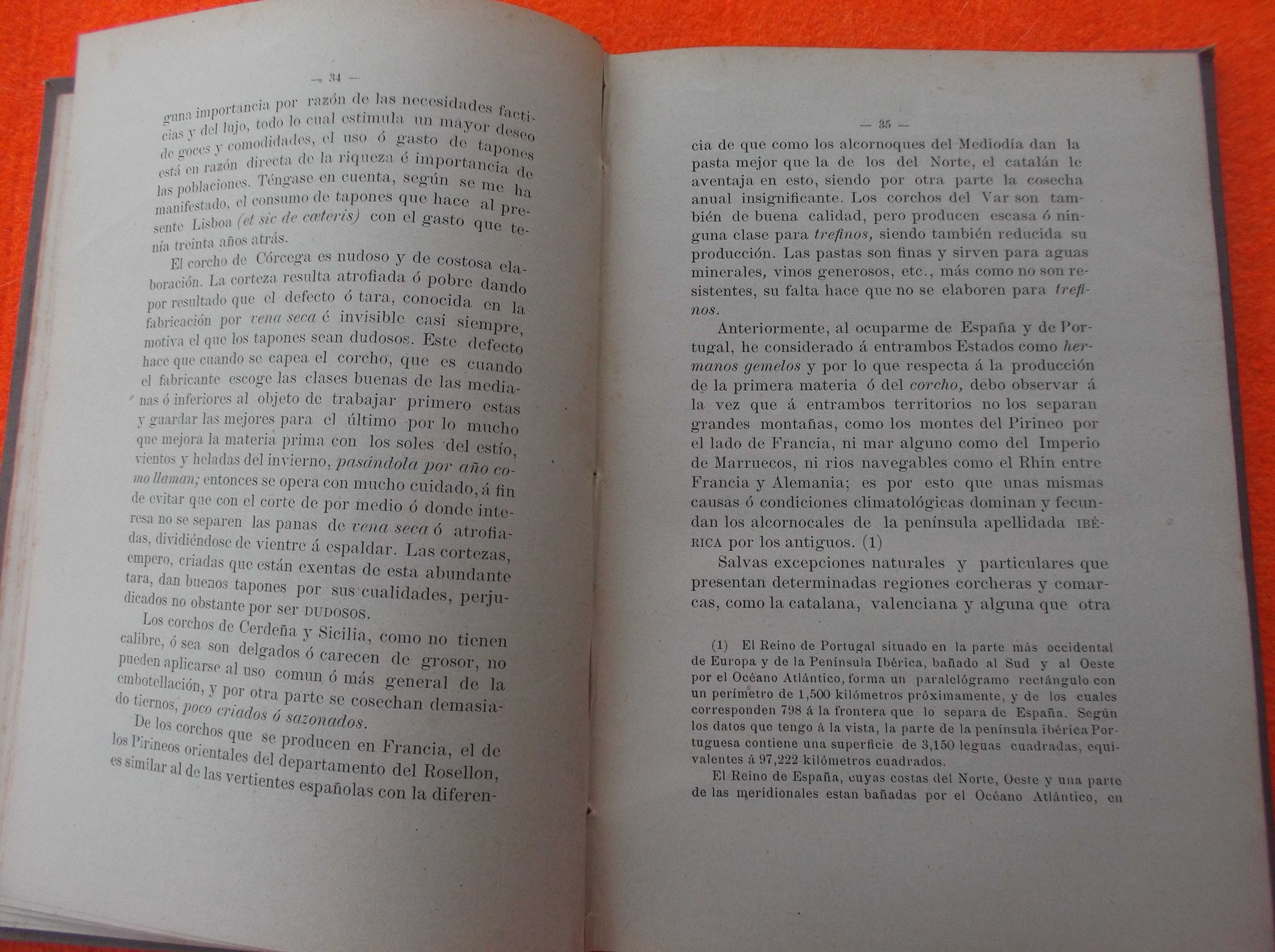 Memoria Sobre la Liga Aduaneira Hispano - Portuguesa 1893