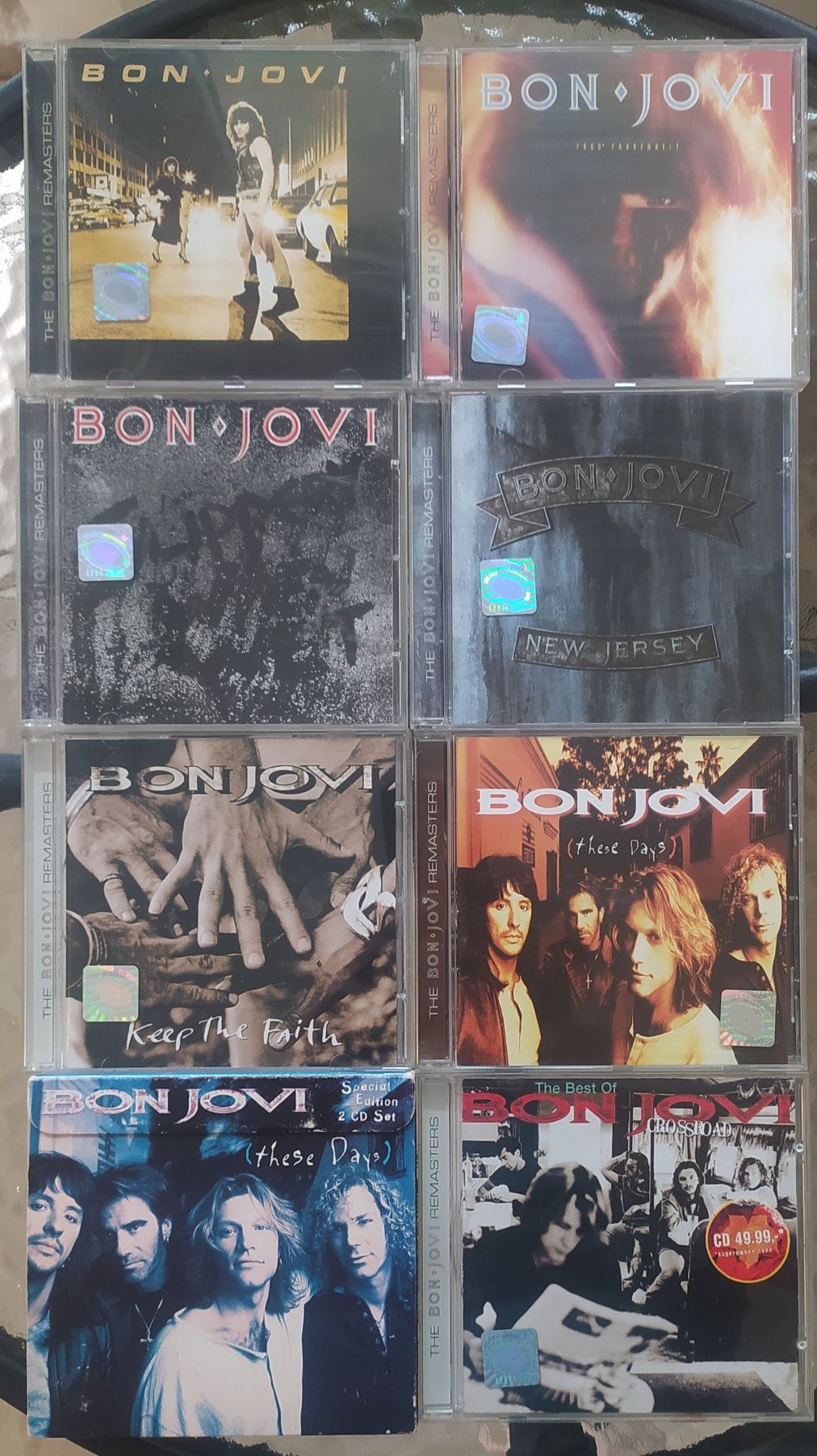 Bon Jovi kolekcja albumów 21 cd