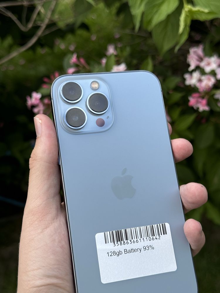 iPhone 13 Pro Max Sierra Blue 128Gb BATERIA 93% GWARANCJA!