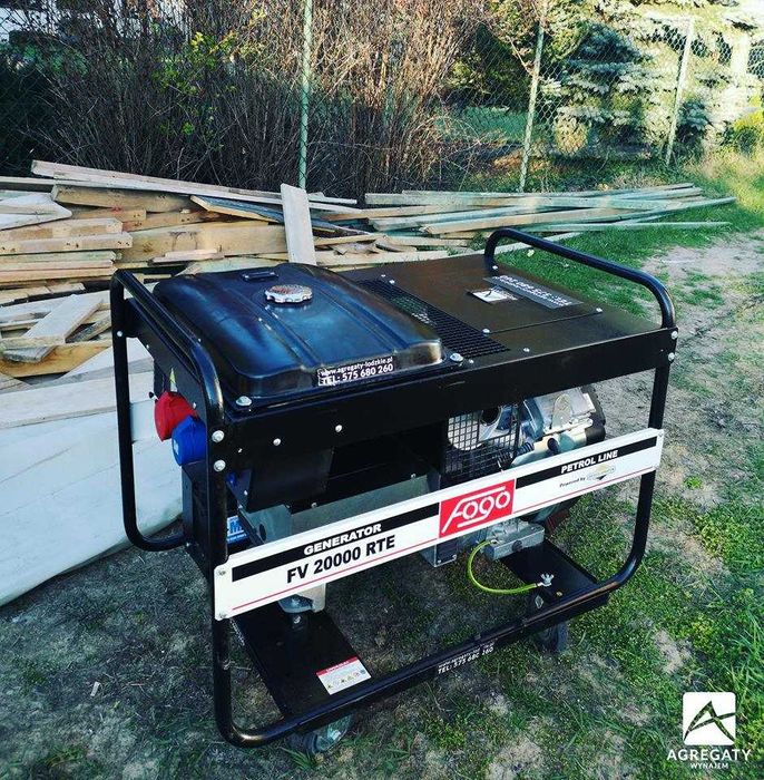 Agregat prądotwórczy Generator prądu agregaty zasilanie Honda Fogo