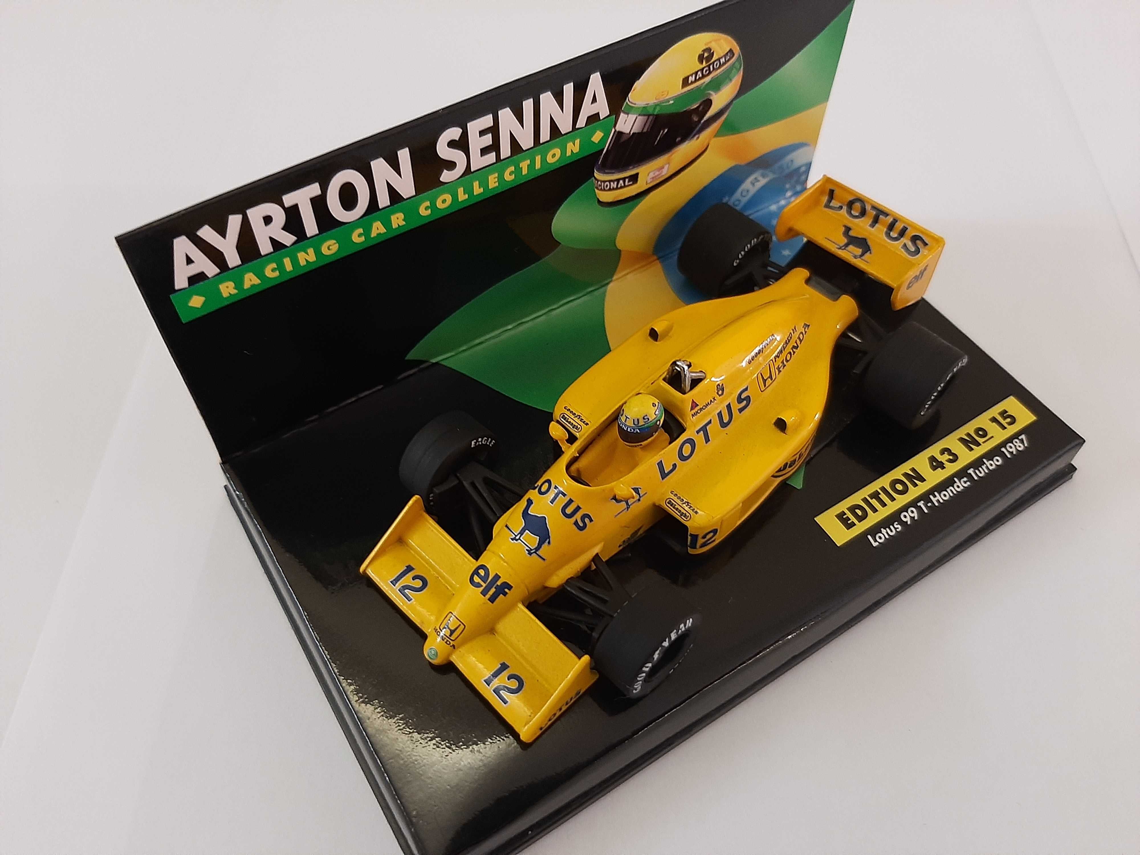 Ayrton Senna F1 Lotus 99T 1987 1:43 Minichamps