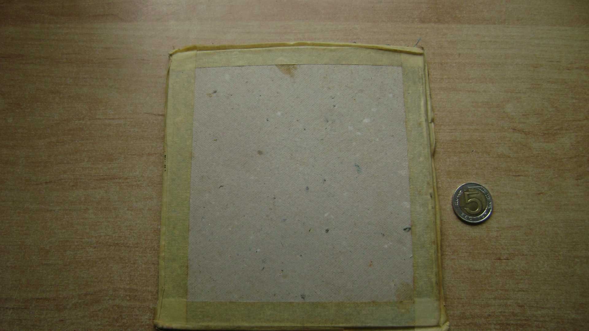 Starocie z PRL - Obraz haftowany = Arras z XIX wieku 17cm x 16cm TANIO