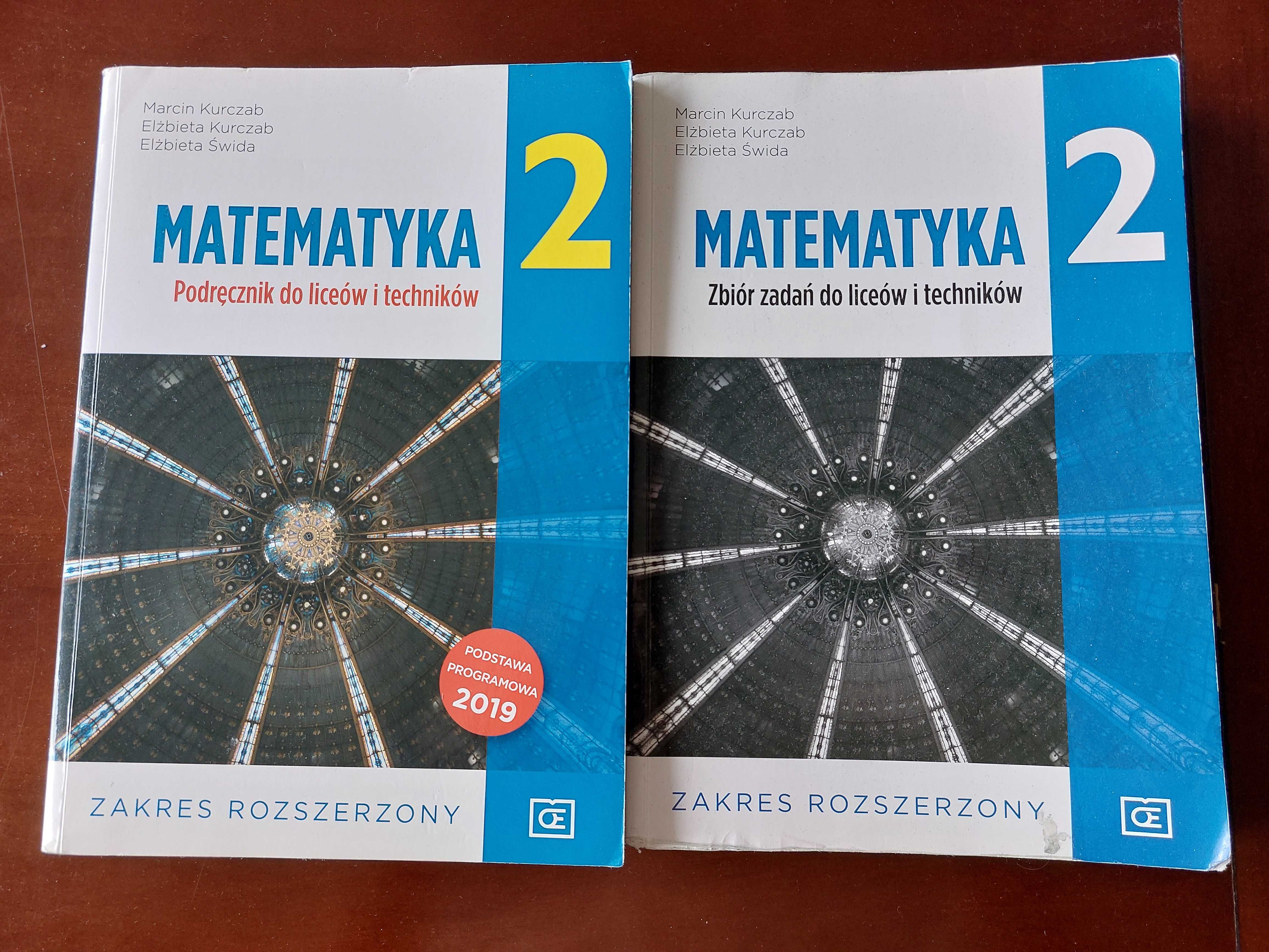 Matematyka 2 podręcznik + zbiór zadań zakres rozszerzony