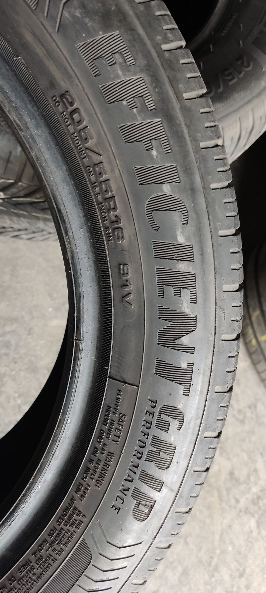 2szt 205 55r16 91V Goodyear efficientgrip performance