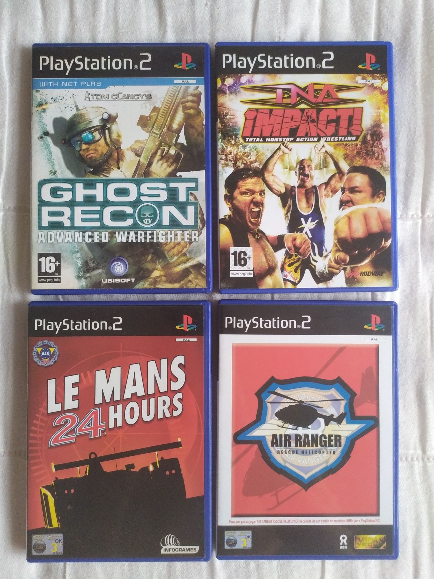 Conjunto de jogos para a PlayStation 2 / PS2