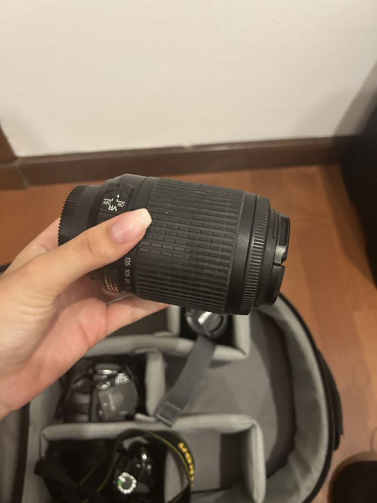 Nikon 3000 com 2 objetivas