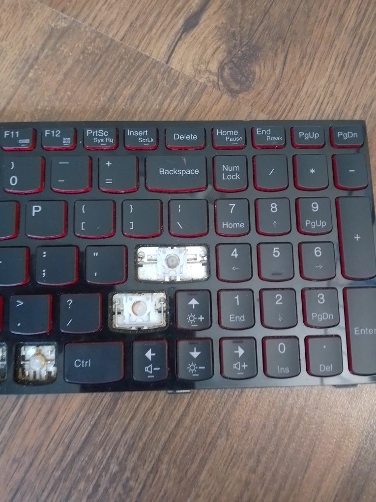 Lenovo Y510P, klawiatura na części, zestaw
