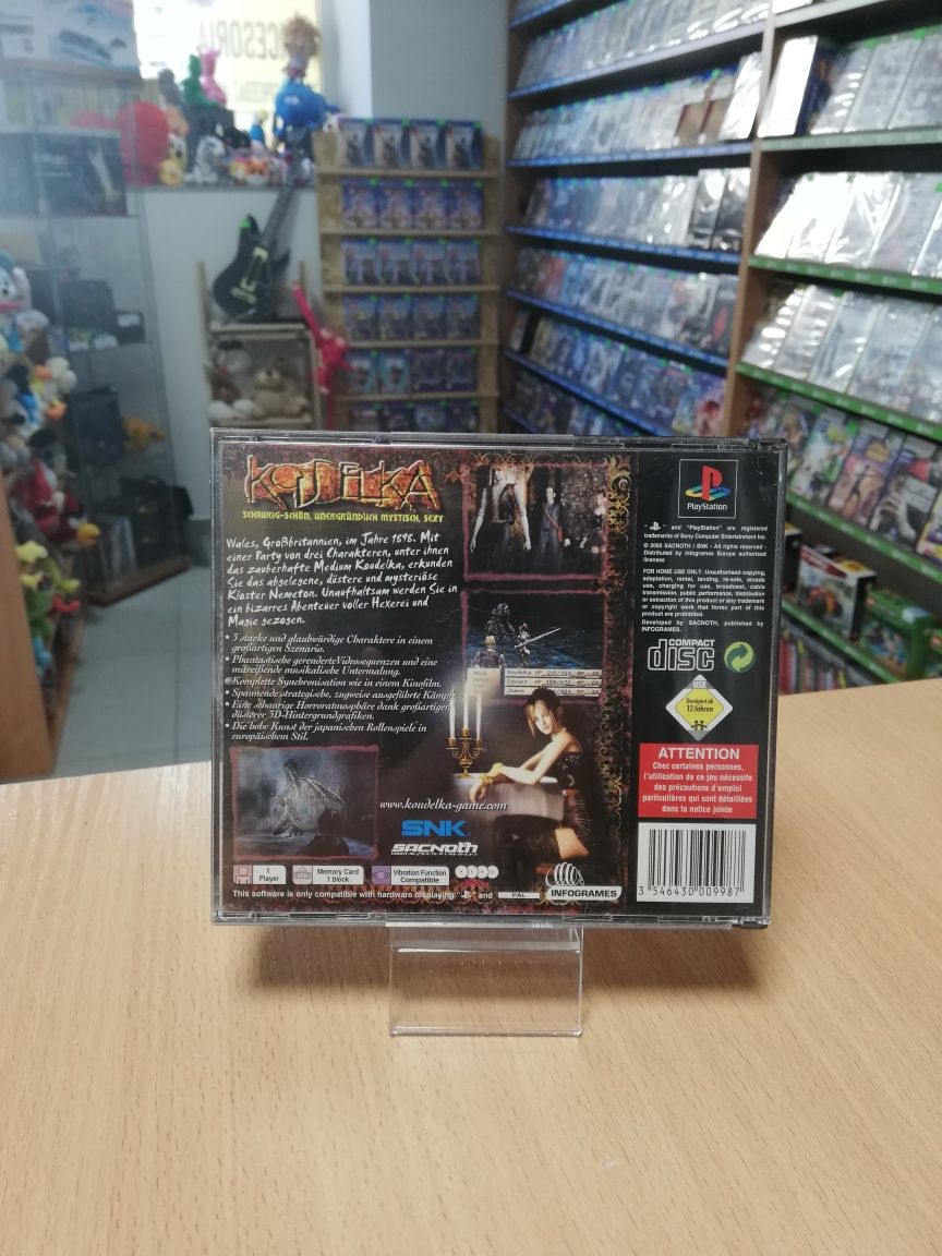 Retro PSX KOUDELKA Playstation 1 Stan DBD Sony