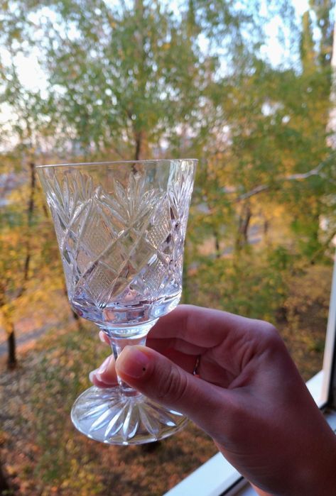 5 Коллекционных  старинных бокалов Хрусталь