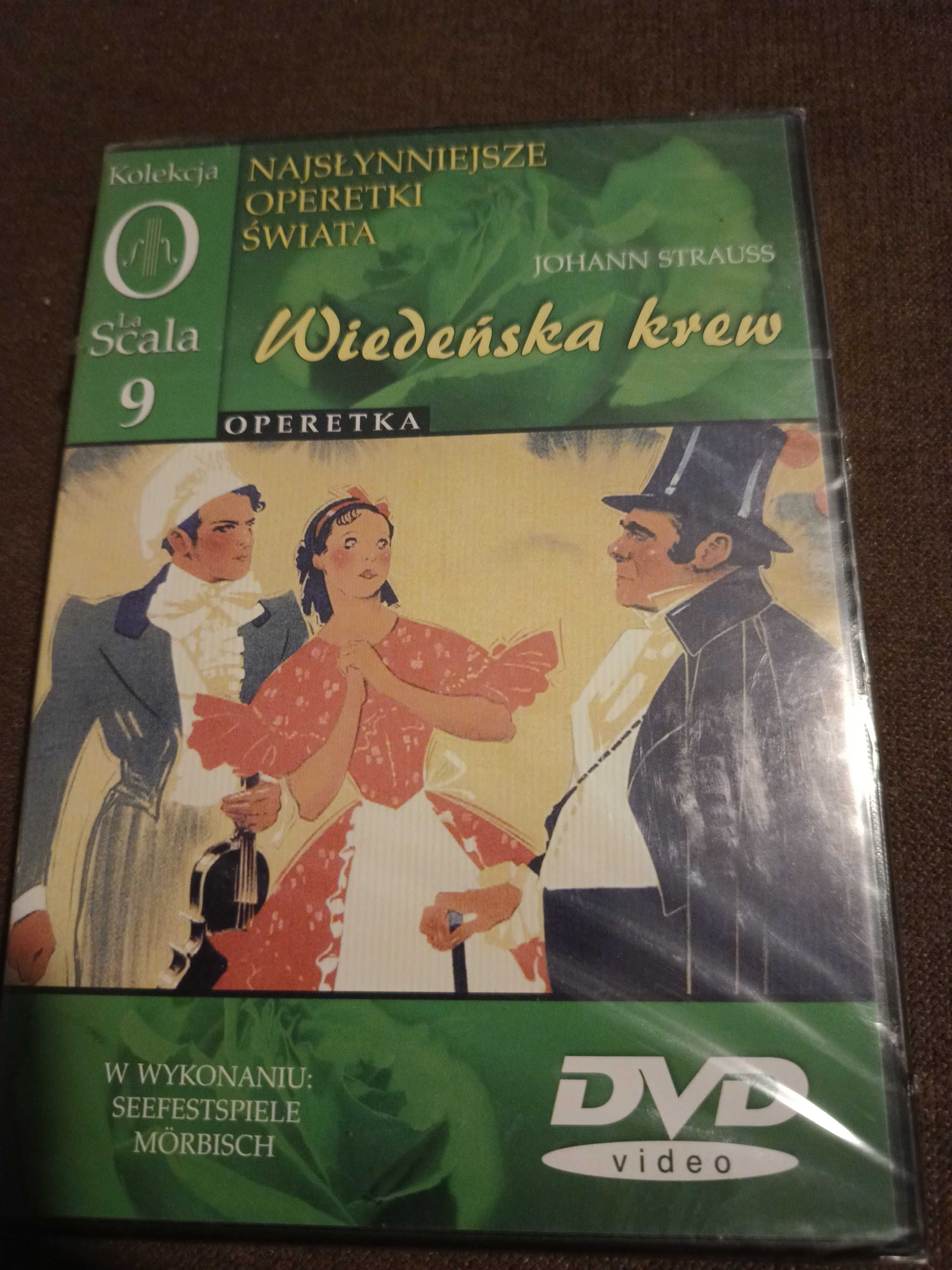 WIEDEŃSKA KREW - Najsławniejsze operetki  świata część 9 nowa dvd