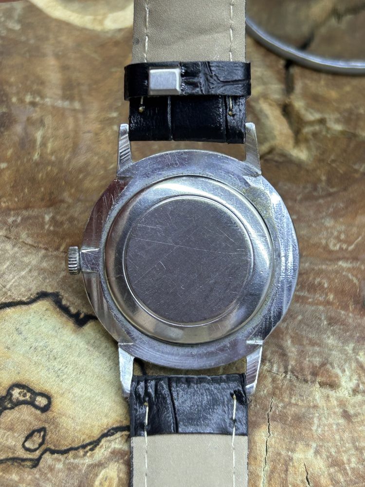 Stary męnski zegarek Blonex 17 rubis 35mm bez kronki