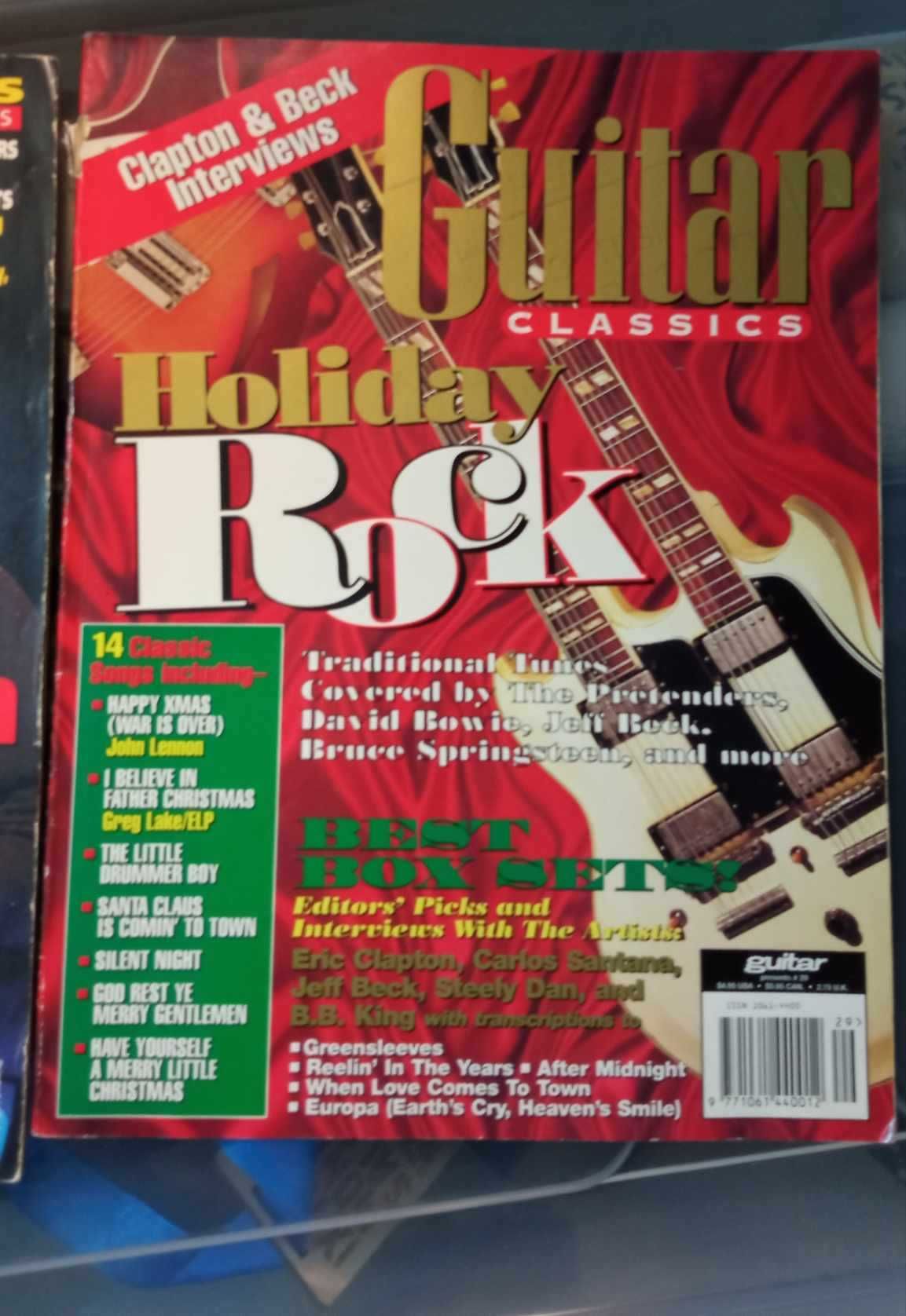 revistas musica guitarra: Guitar World, Guitar Player, Guitar School