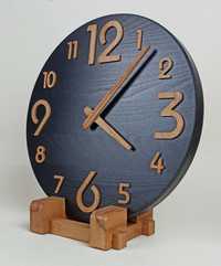 Настінний годинник з натурального дерева, серії "status" Круглий 31см