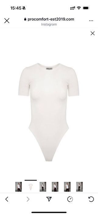 Боді з коротким рукавом procomfort