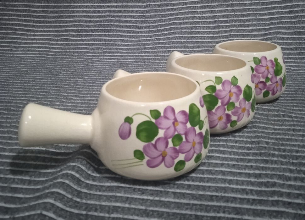 Tygielki - ręcznie malowane.