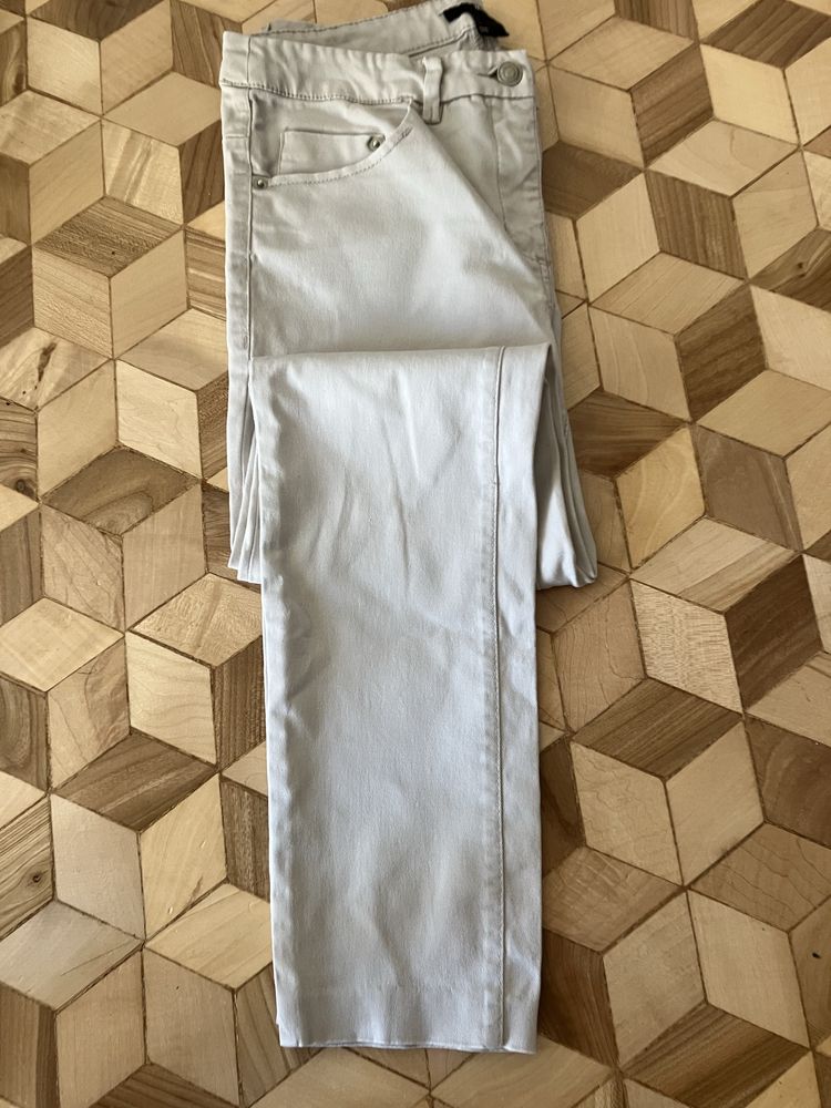 Spodnie jeansowe szare cienkie rozmiar 36 H&M