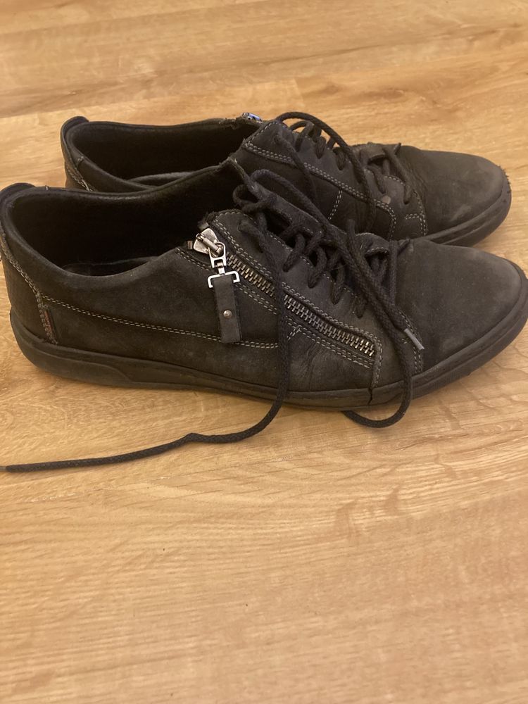 Buty badura skórzane