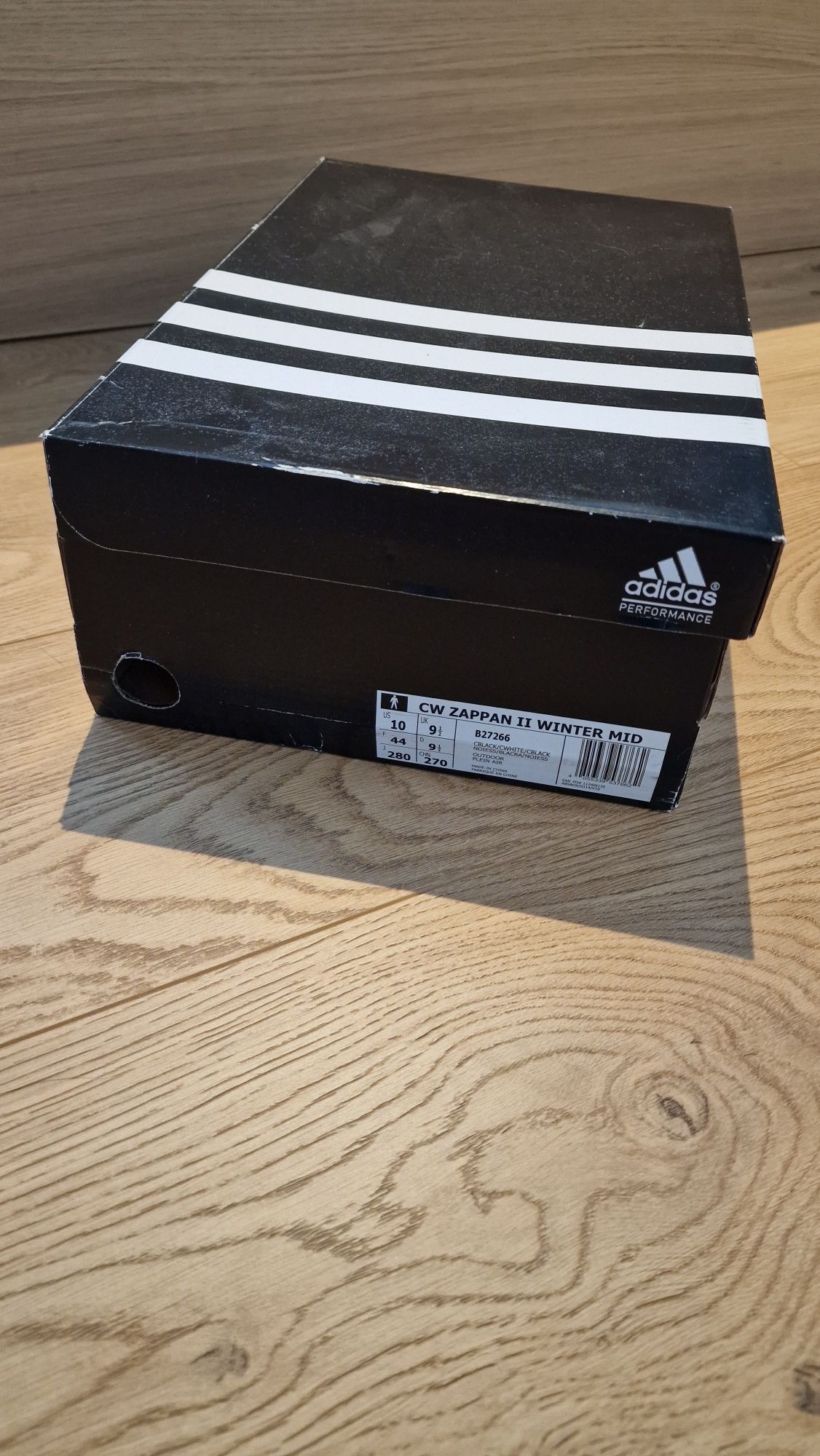 Adidas Zappan II Winter MID buty zimowe trekkingowe skóra filc