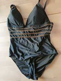 Czarny kostium strój kąpielowy jednoczęściowy 48 B
