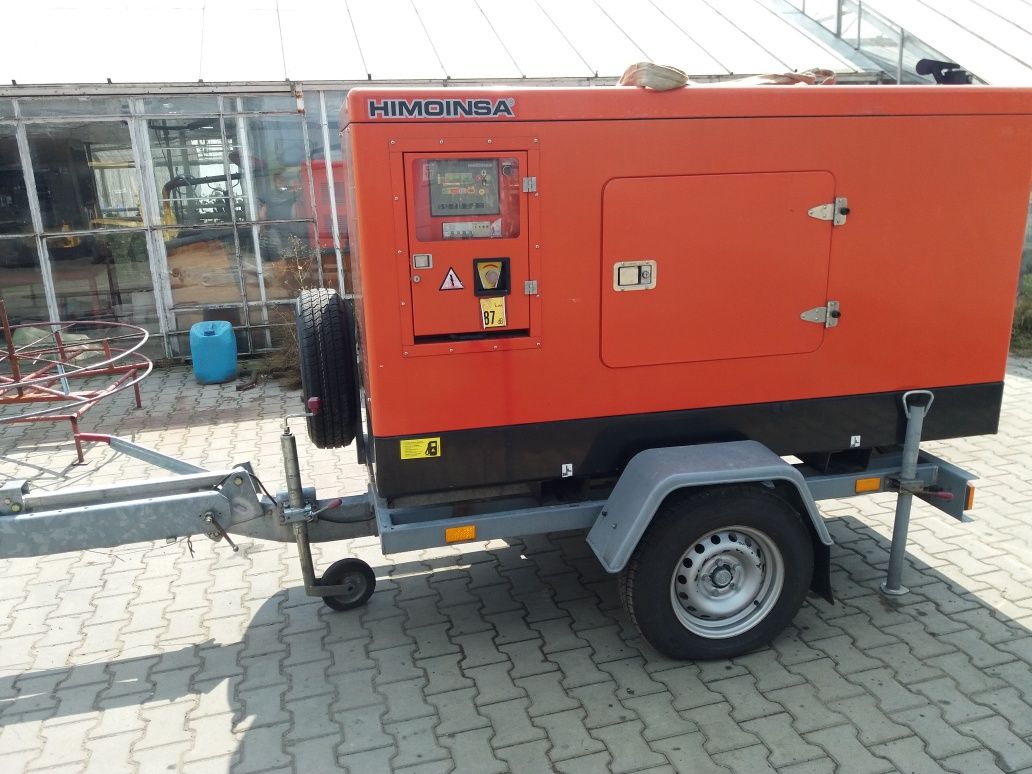 Agregat Prądotwórczy Wynajem Wypożycz 20-125 kVA Katowice , cały Ślask