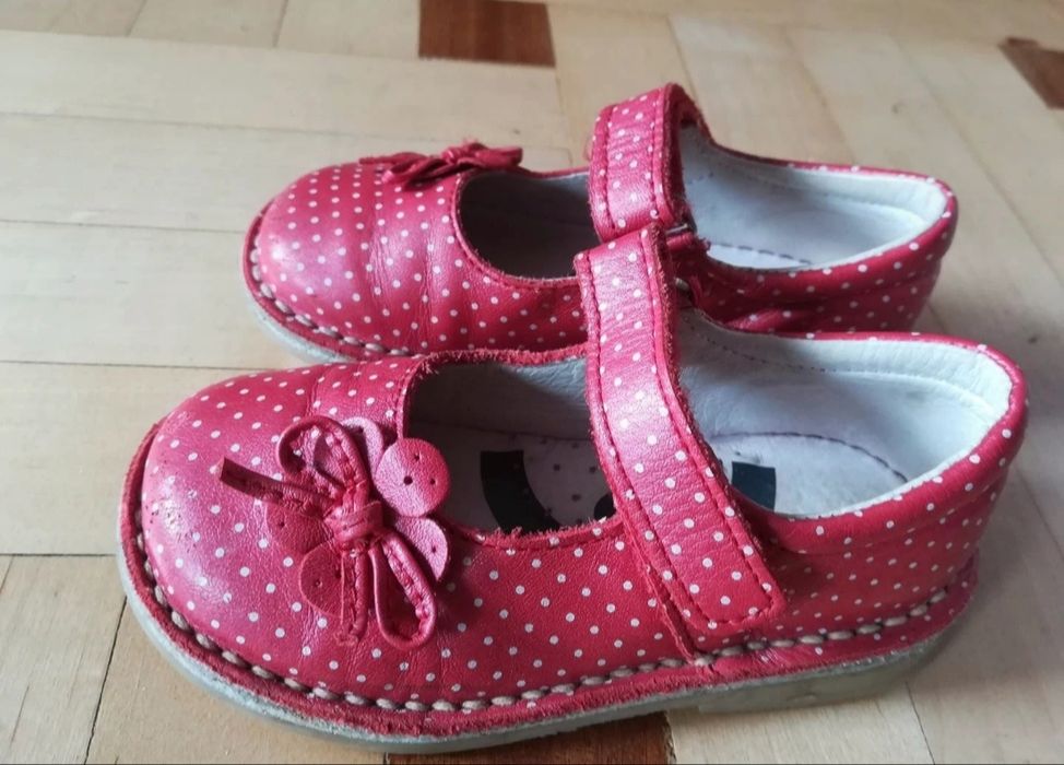 Skórzane buciki rozmiar 24. Dł wkładki 15cm