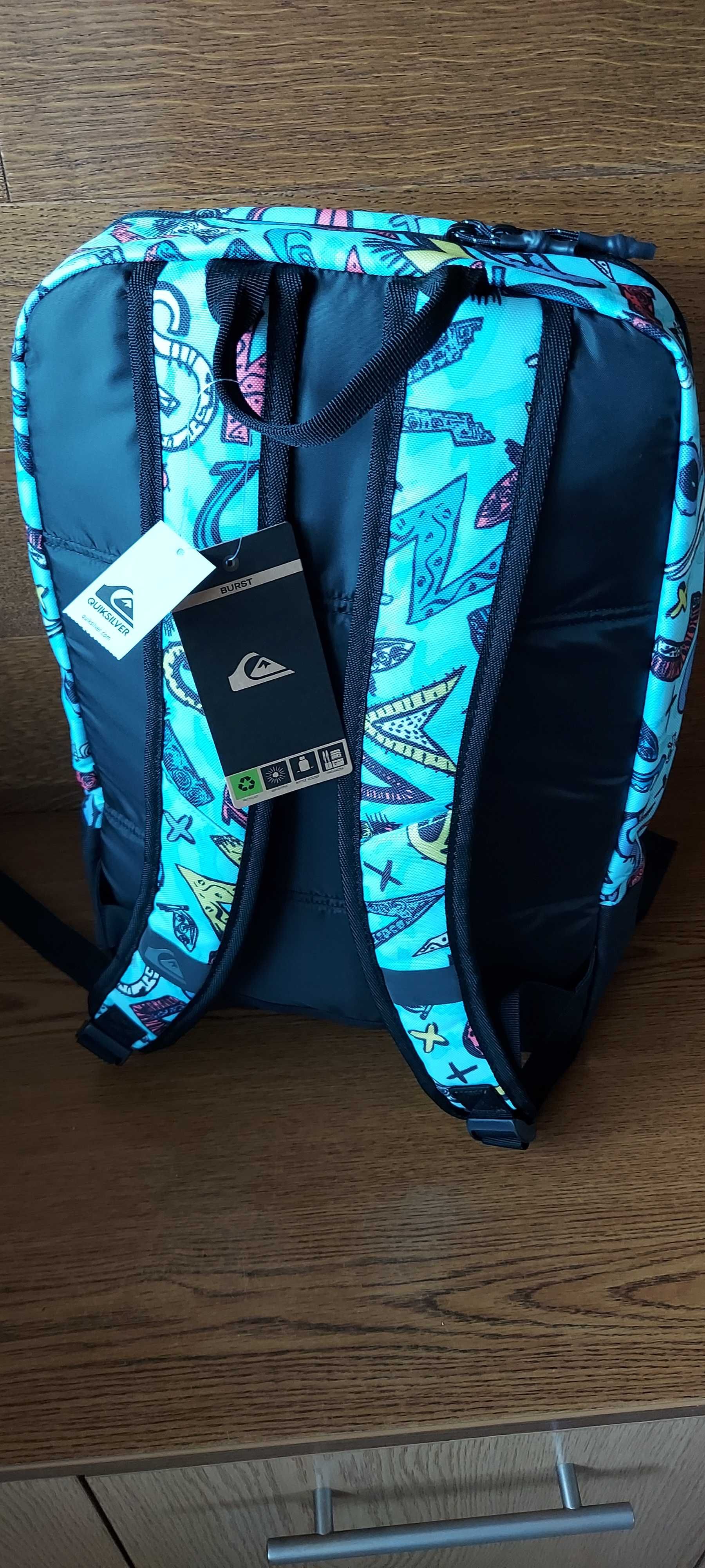 Quiksilver nowy plecak szkolny wycieczkowy 27l