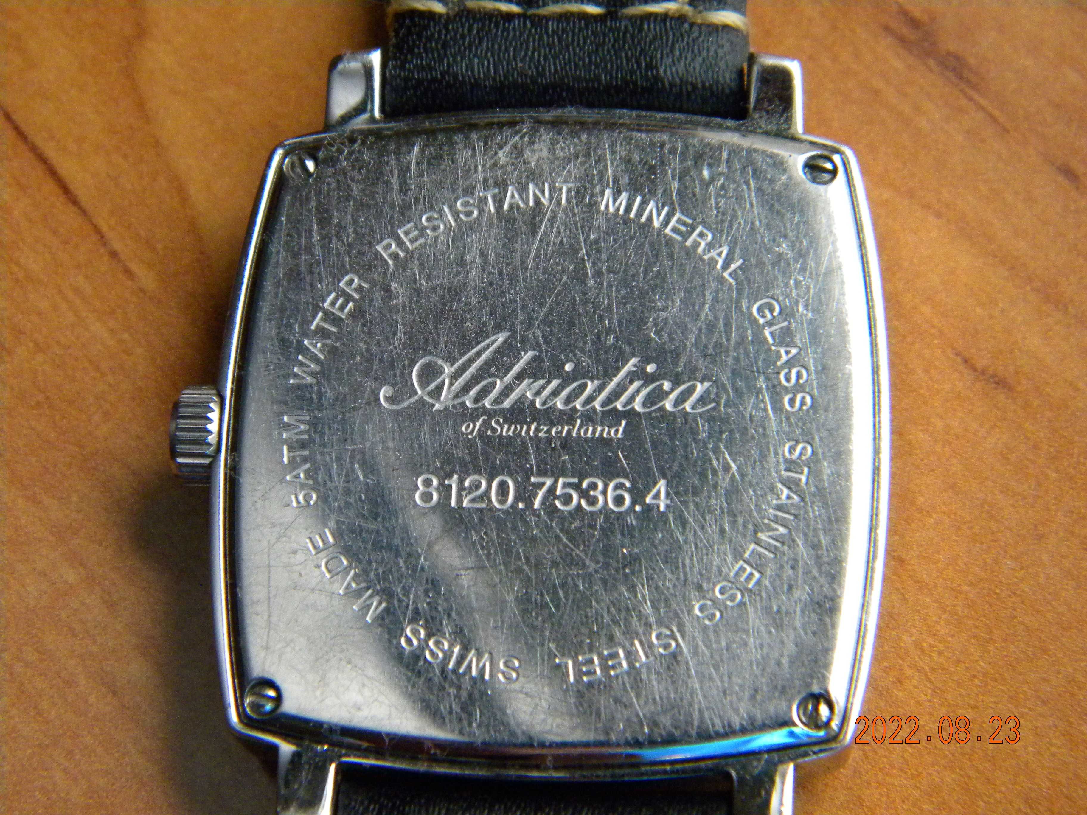 ADRIATICA 8120.7536.4 TripleDate