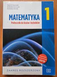 Matematyka 1, podręcznik, zakres rozszerzony, Pazdro