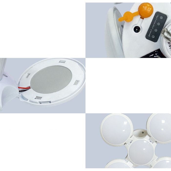 Лампа Розкладна Підвісна на акумуляторі з сонячною батареєю