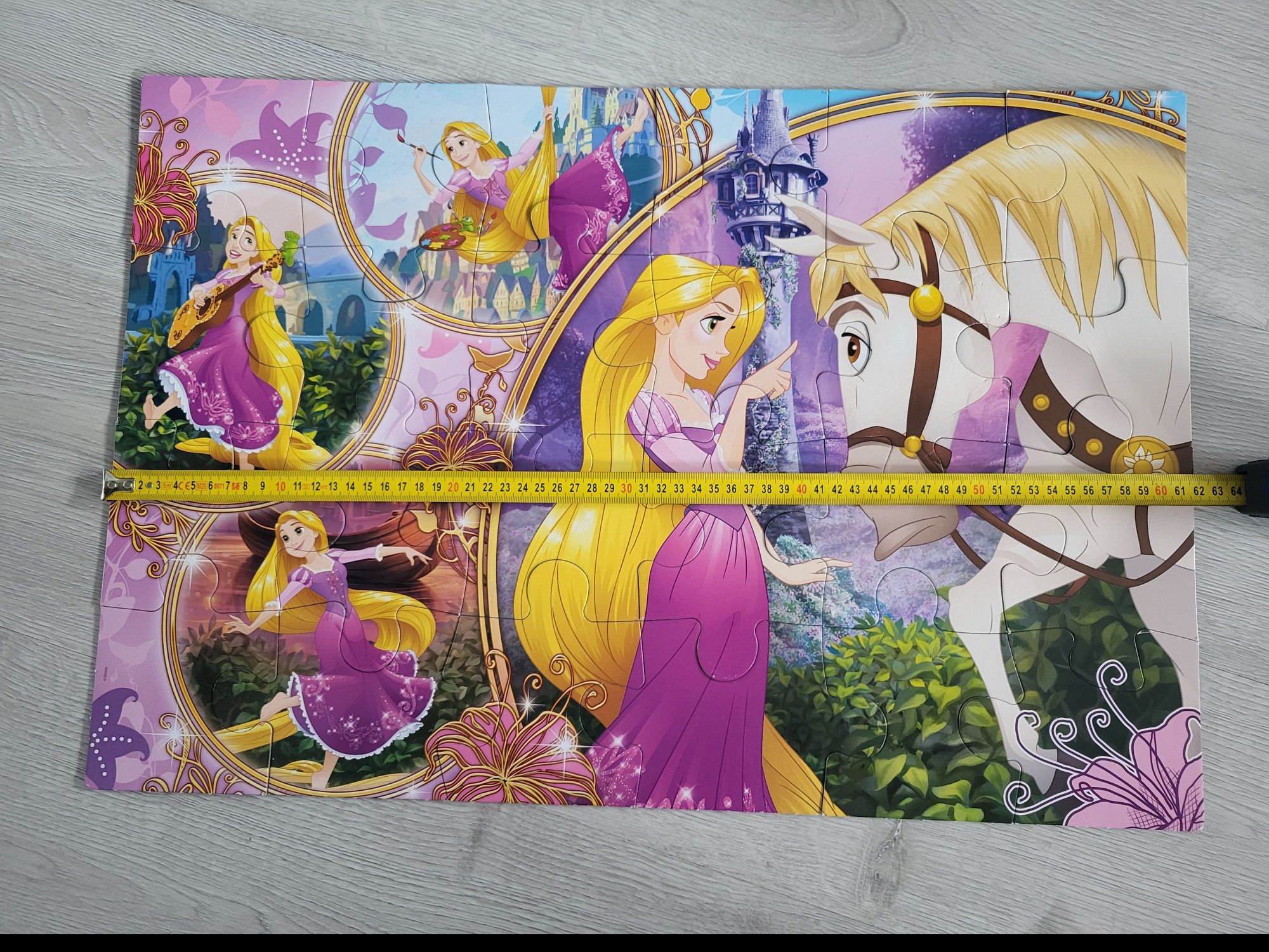 Puzzle Roszpunka i kucyki Pony