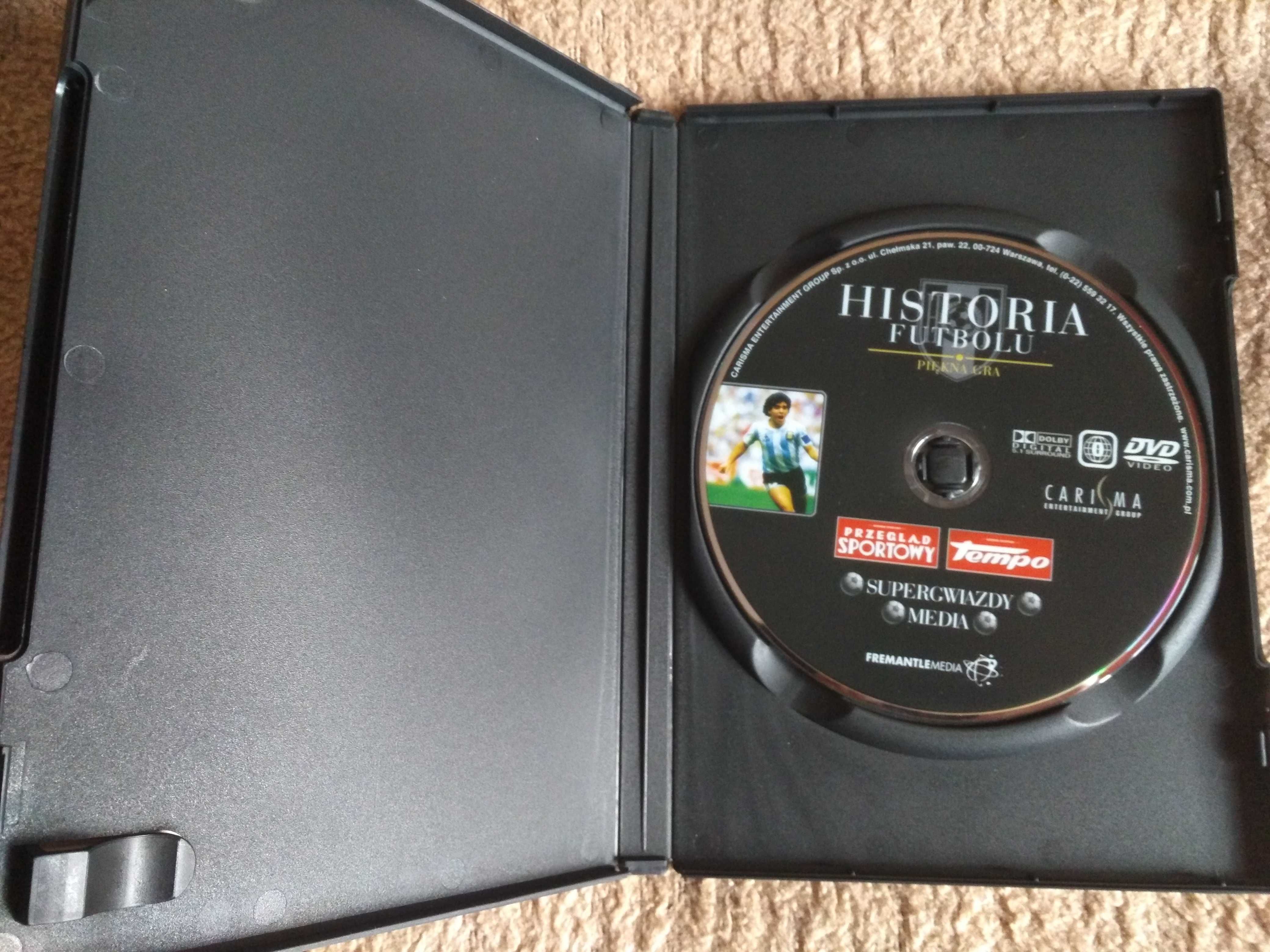 DVD - Gwiazdy futbolu - Maradona, Pele, Zidane, Maldini, Best i inni