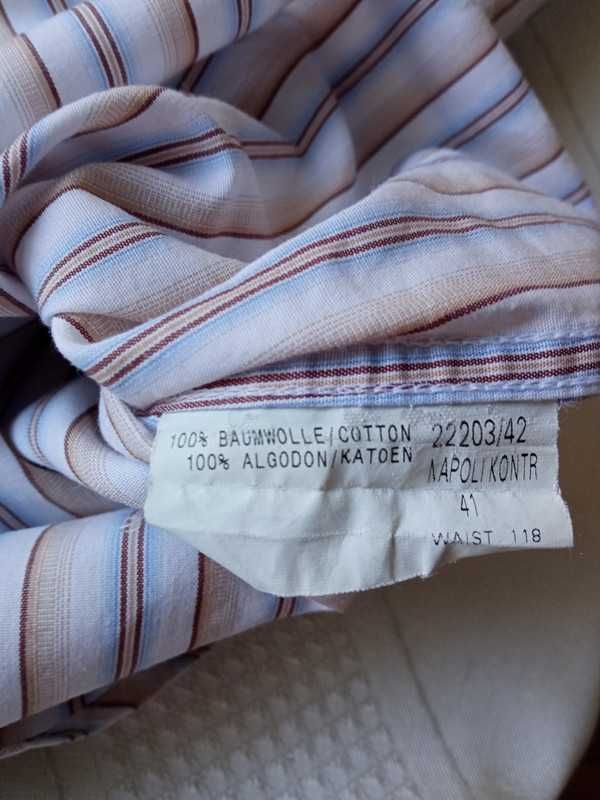 Joop! markowa męska koszula w pasy r 41
