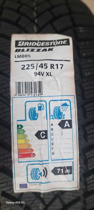 4 x Alufelgi Kia Ceed z oponami 17" zima jak nowe
