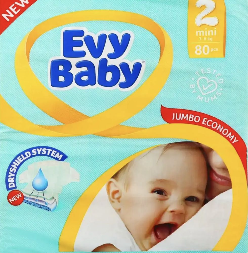 Подгузники Evy baby