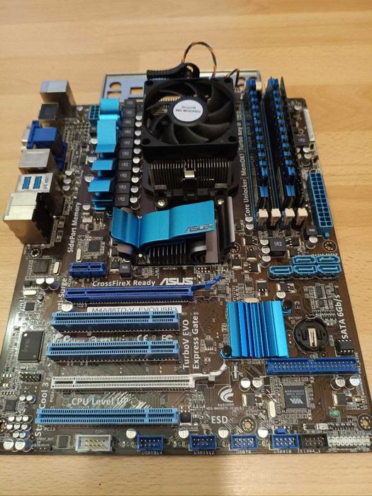 AM3 Asus m4a88td-v evo/usb3 /6gb ddr3/Athlon II X4 640 4ядра 3,0Ghz