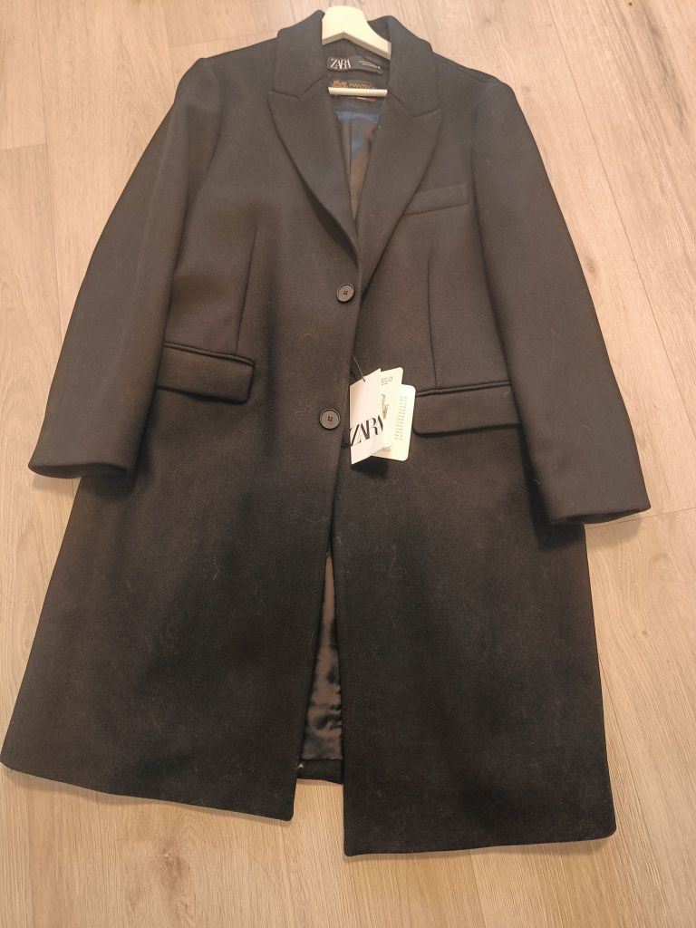Płaszcz wełniany XL Zara Manteco