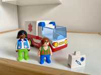 Karetka Ambulans lekarz pacjent Playmobil 123