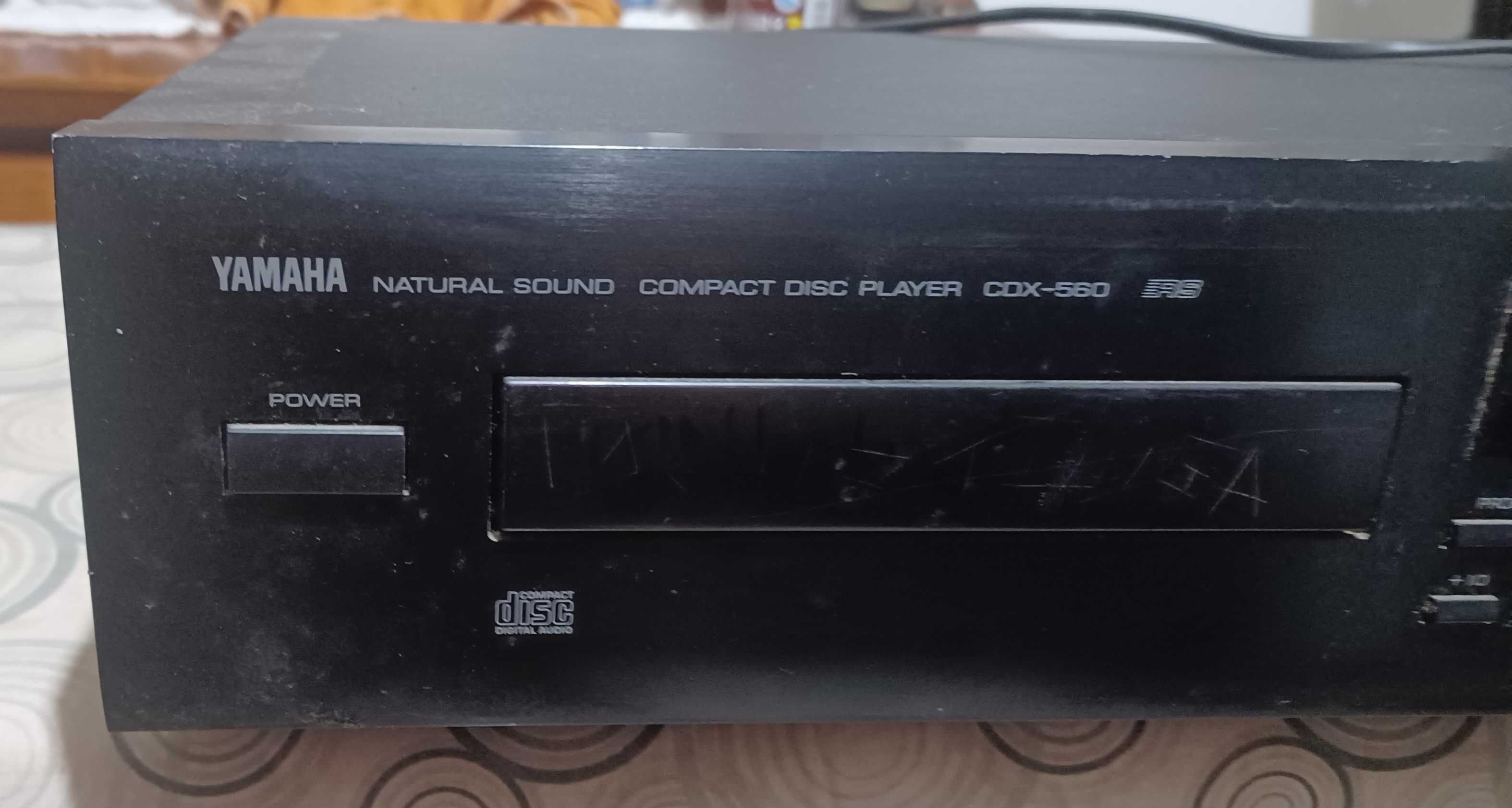 Leitor de Cd - Compact disc da Yamaha + subwoofer sony