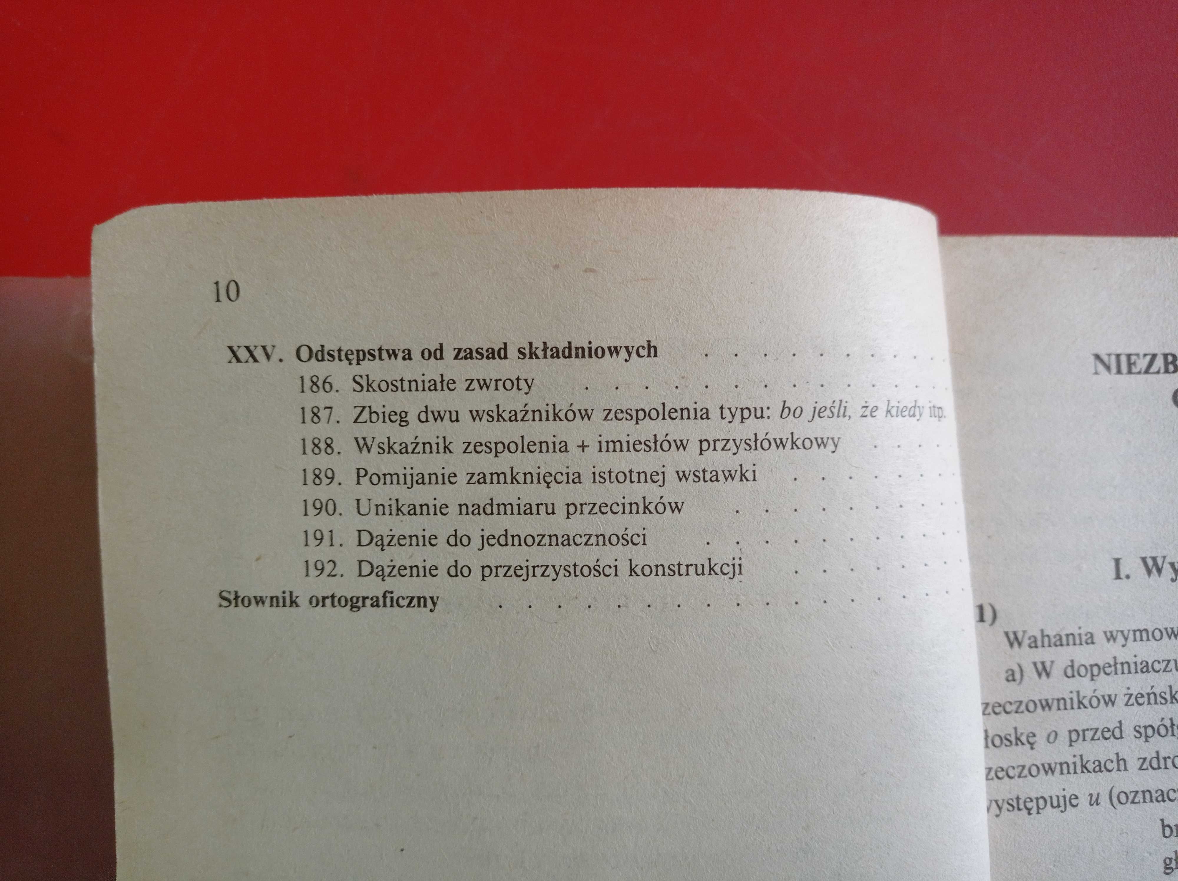 Zasady pisowni polskiej i interpunkcji, Jodłowski, Taszycki, 1986