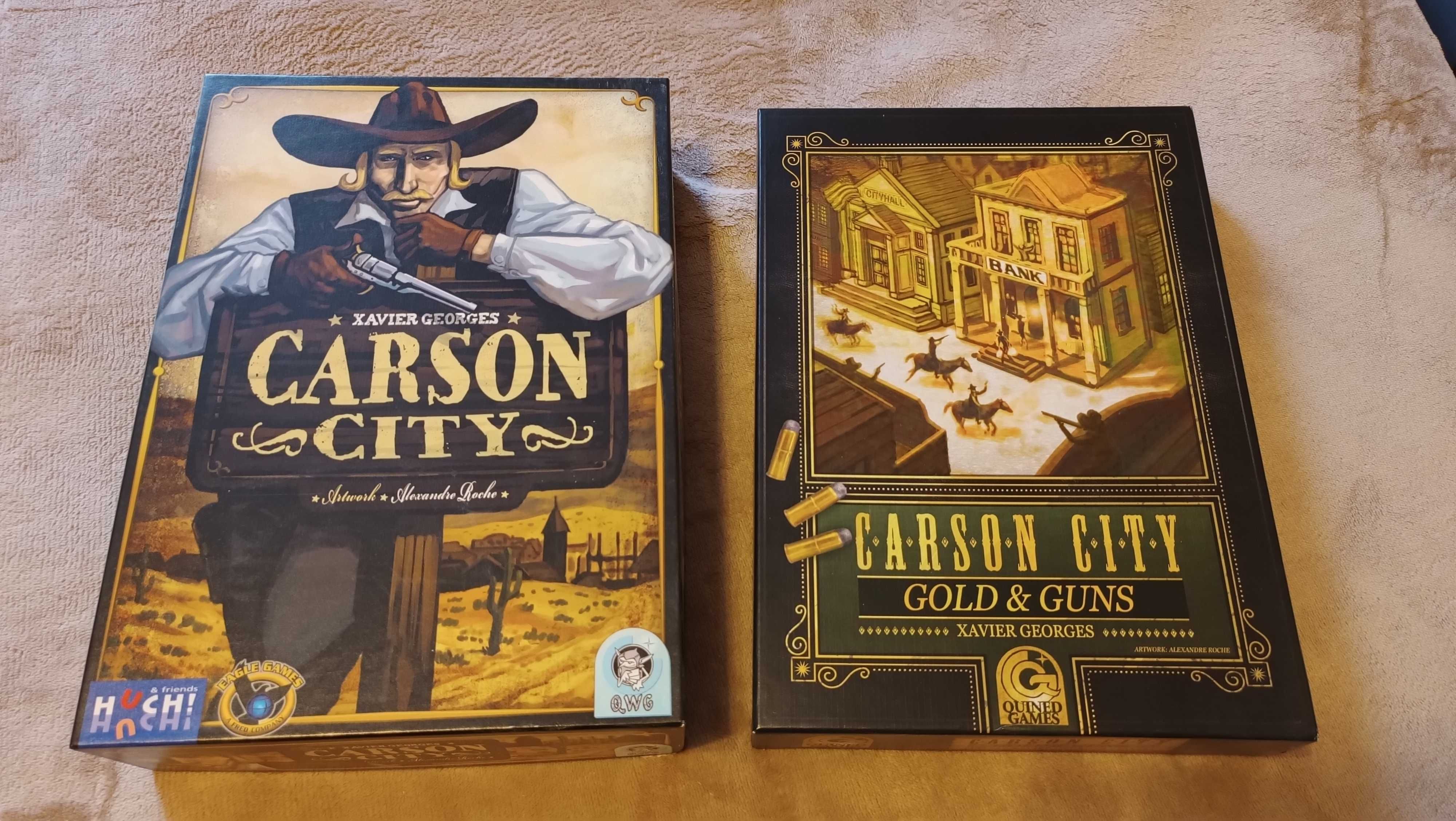 Gra planszowa Carson city + Gold and guns