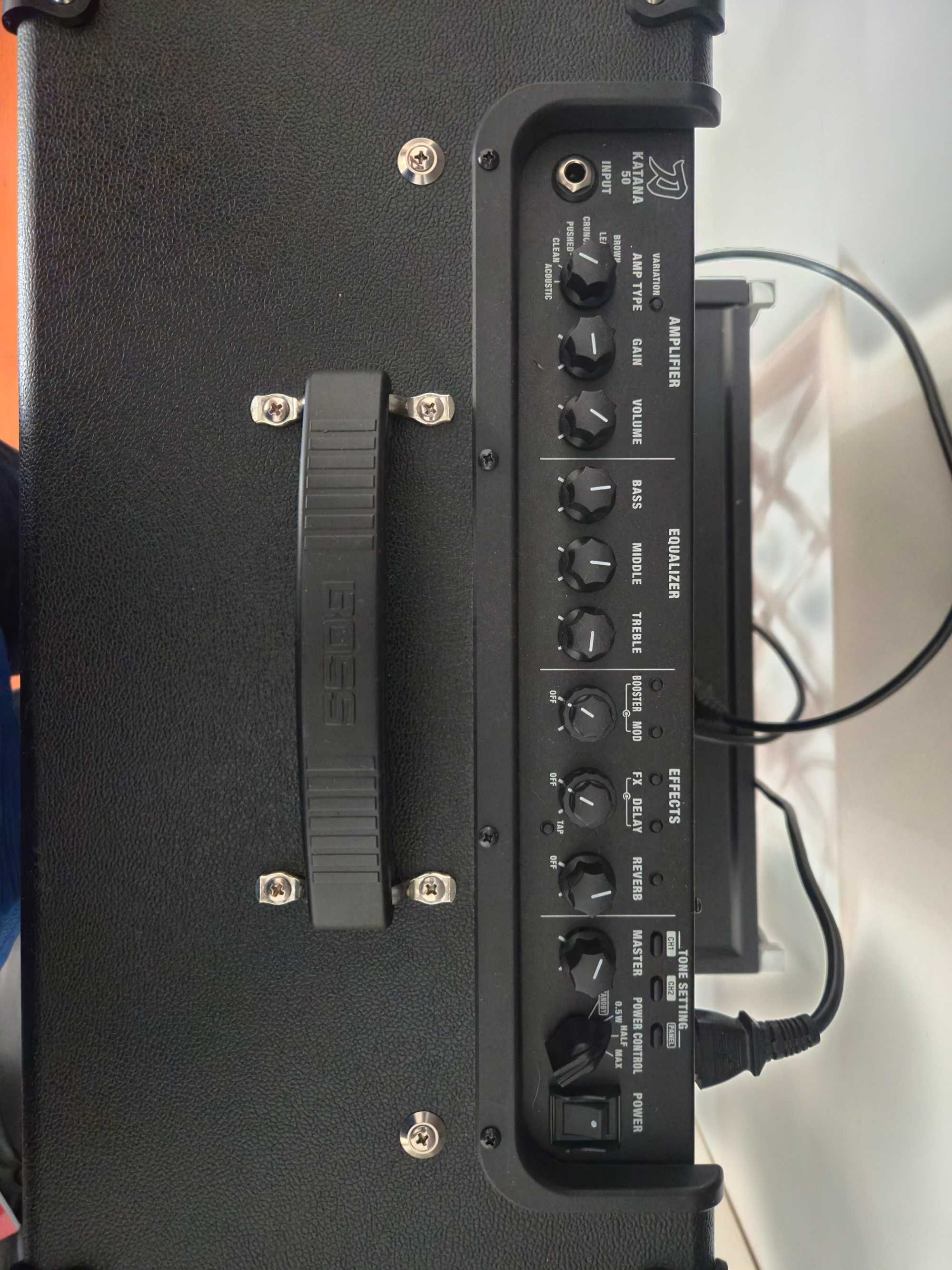Amplificador Boss Katana 50 Gen 3 como novo!
