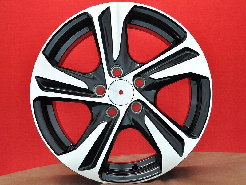 Czarne felgi R16 5x98 Fiat Tipo 500l Living Doblo Alfa Romeo 147