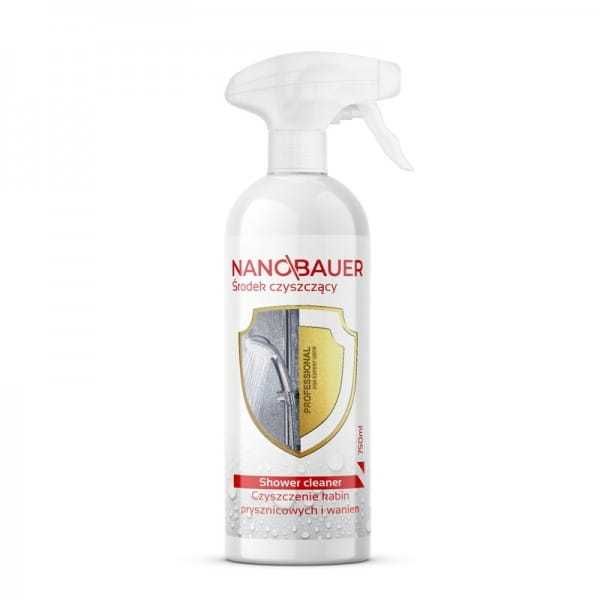 Płyn do mycia kabin prysznicowych - NANOBAUER Shower Cleaner 750 ml