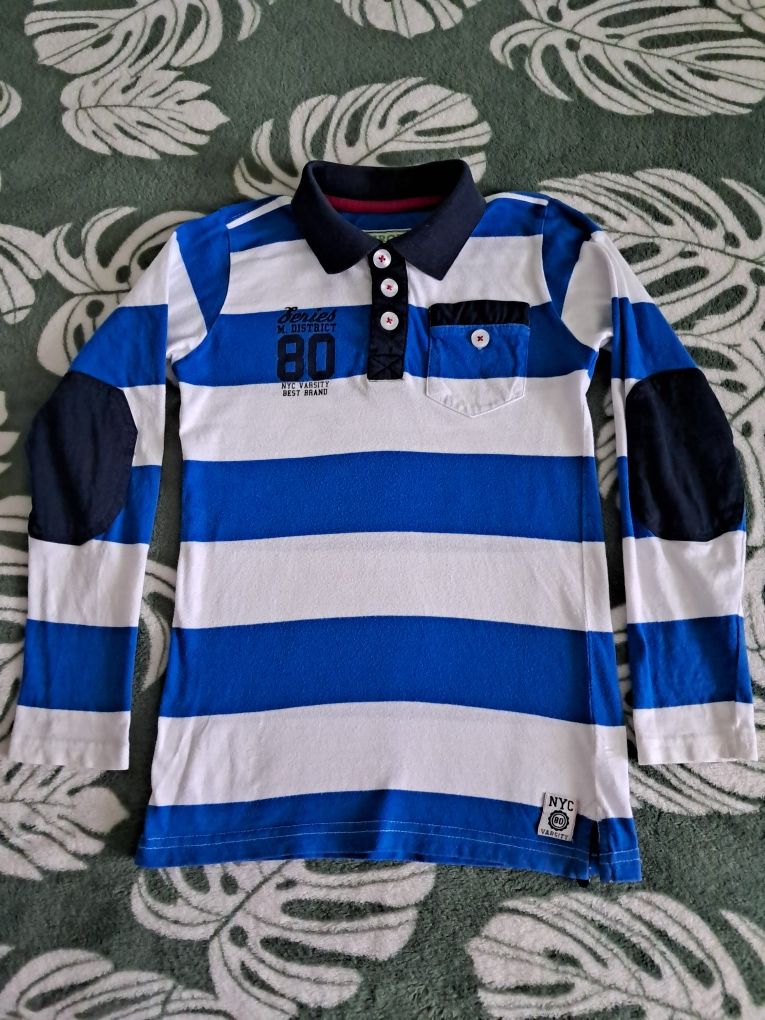 Koszulka bluzka polo 122/128